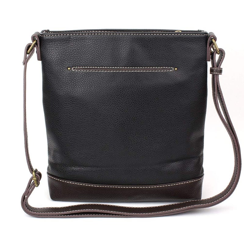 CHALA Sweet Messenger Mid Size Shoulder Purse with Adjustable Strap - Dragonfly - black - Image 2
